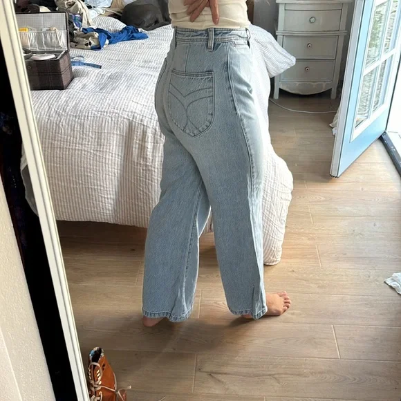 Rollas high rise wide leg